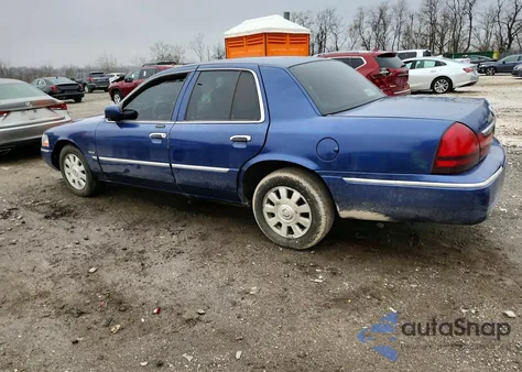 2004 Mercury Grand Marquis Ls из США, поврежденный, VIN 2MEFM75W44X697053